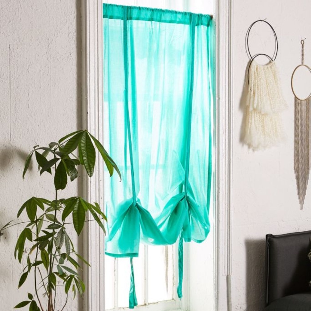 Urban Outfitters Draped Shade Sheer Curtain